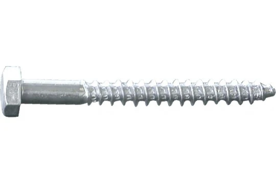 Deltafix houtdraadbout verzinkt staal 7x90mm
