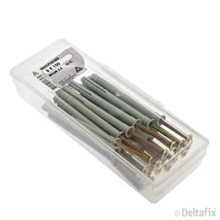 Deltafix nagelplug 8 mm nylon 8x100mm 25st