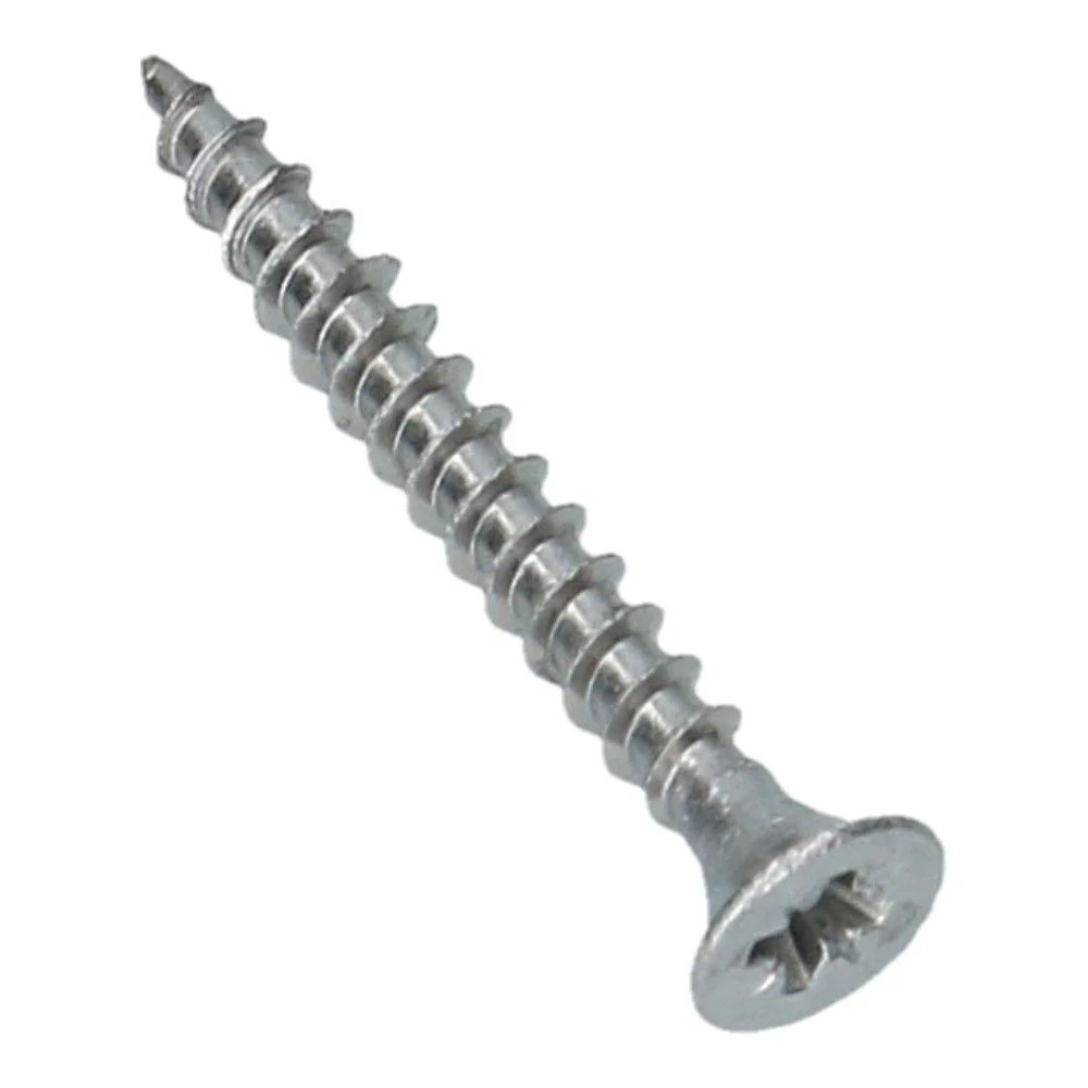 Deltafix spaanplaatschroef platkop 4x30mm 600st