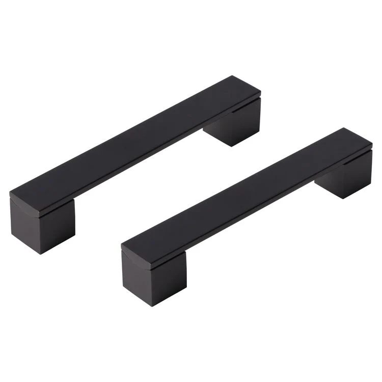 Differnz Tilburg meubelgreep aluminium mat zwart 141x30mm 2st
