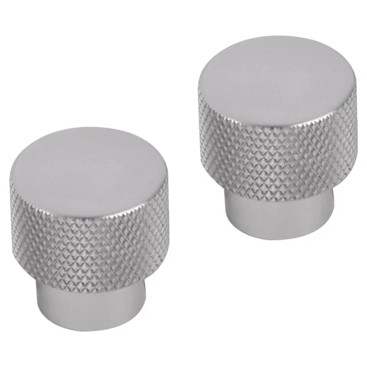 Differnz Utrecht knop aluminium mat chroom 25mm 2st