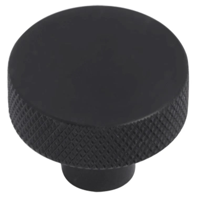 Differnz Utrecht knop aluminium mat zwart 35mm