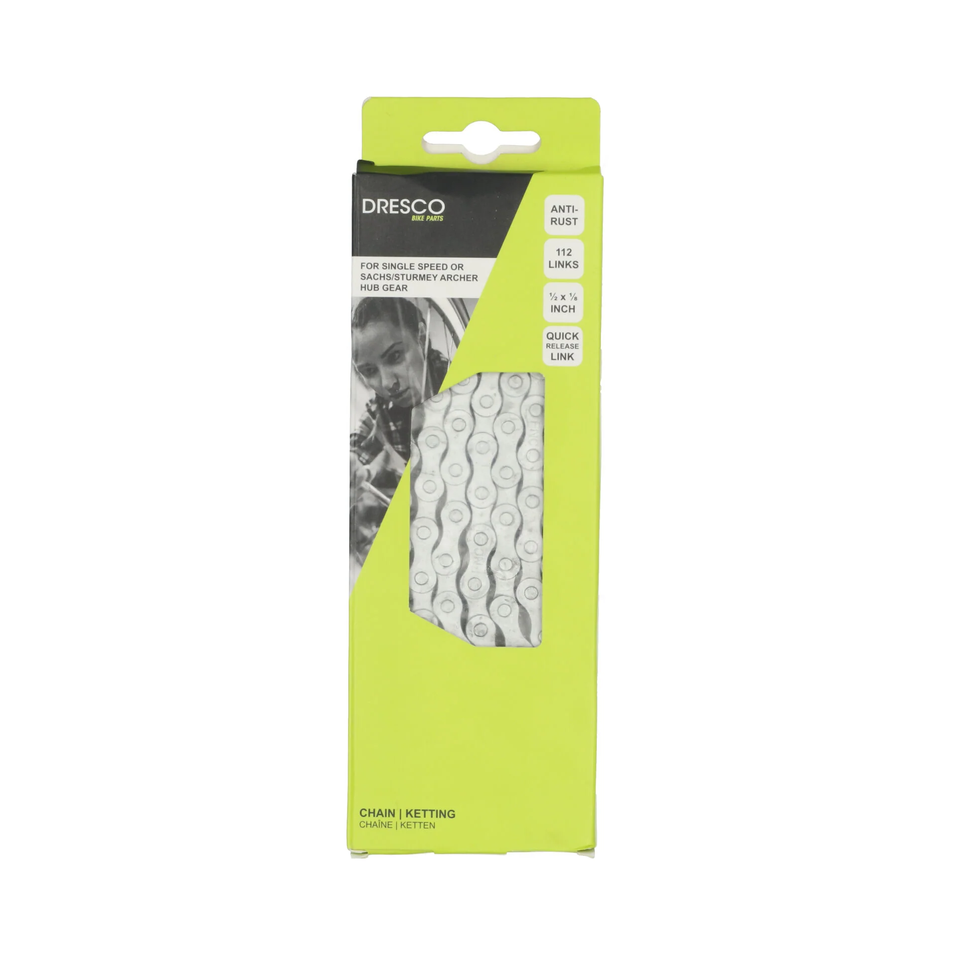 Dresco City ketting 112 schakels zilver - Image 4