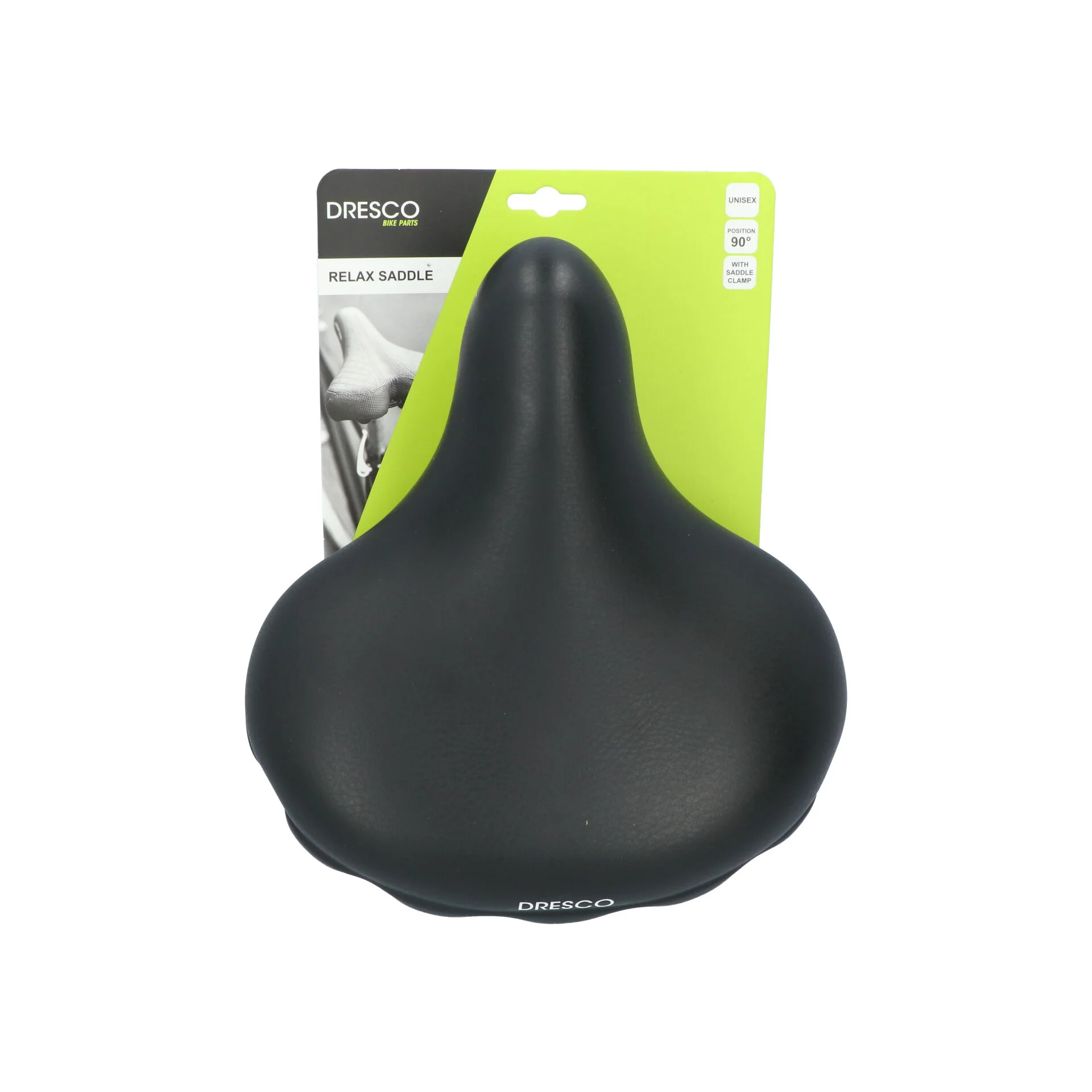 Dresco fietszadel Urban XL zwart - Image 5