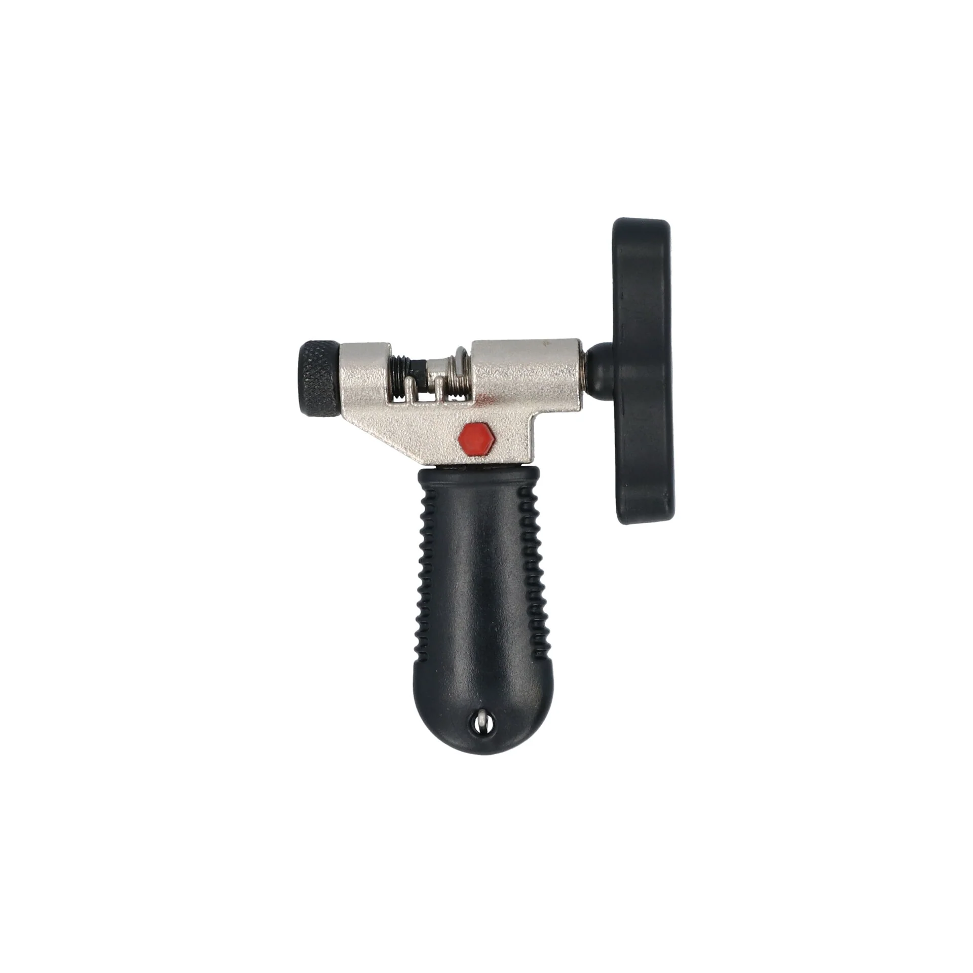 Dresco kettingpons zwart, zilver - Image 3