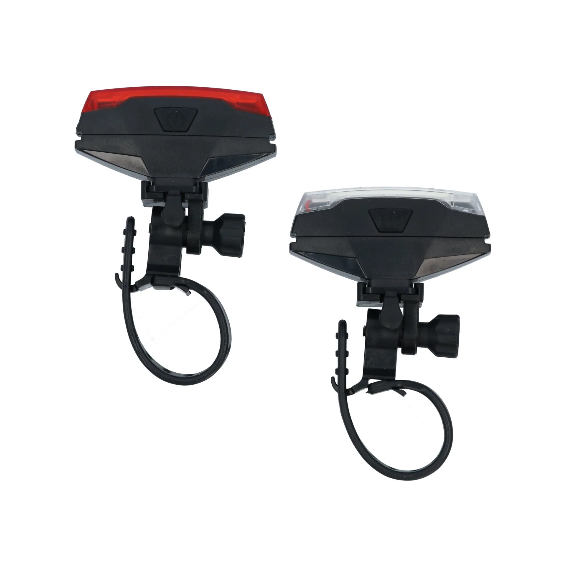 Dresco Monorail fietsverlichtingset LED oplaadbatterijen 2-delig - Image 4