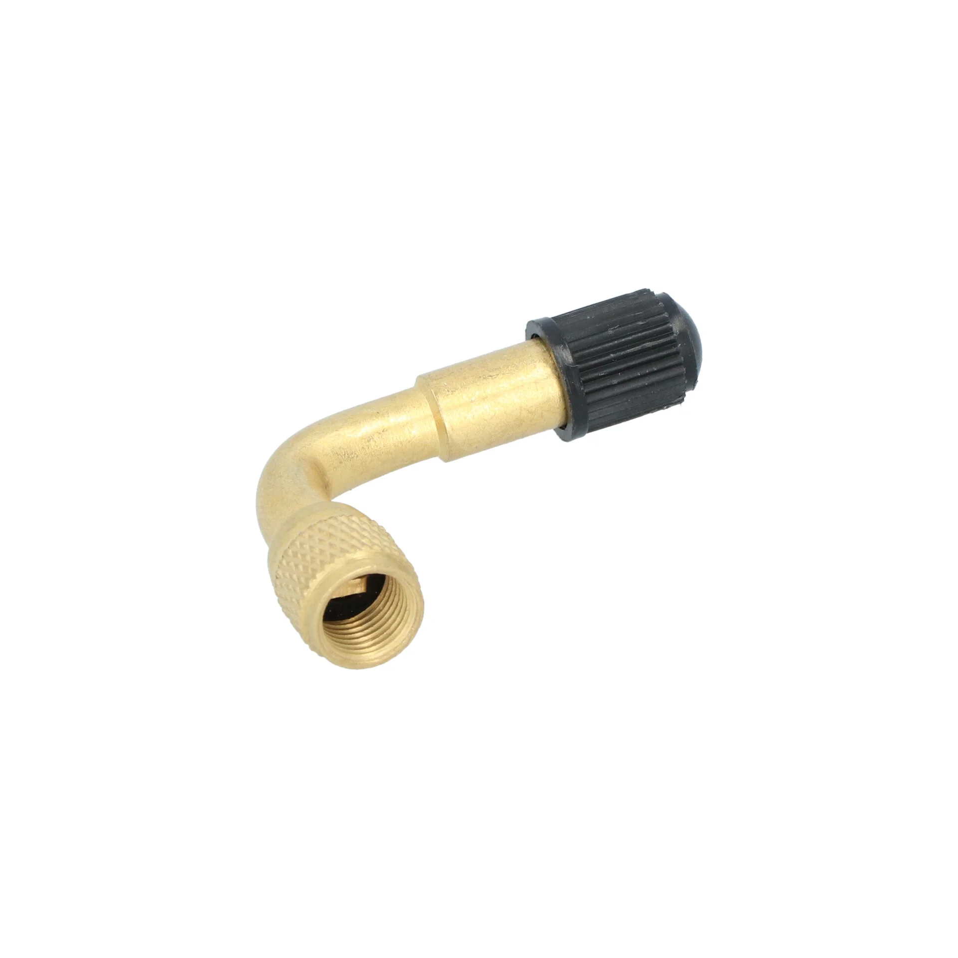 Dresco pompnippel autoventiel goud, zwart - Image 3