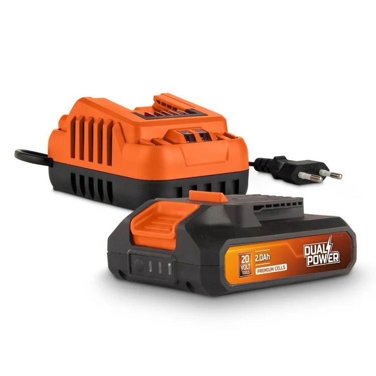 Dual Power Li-Ion accu & oplader 20V 2,0Ah - Image 3