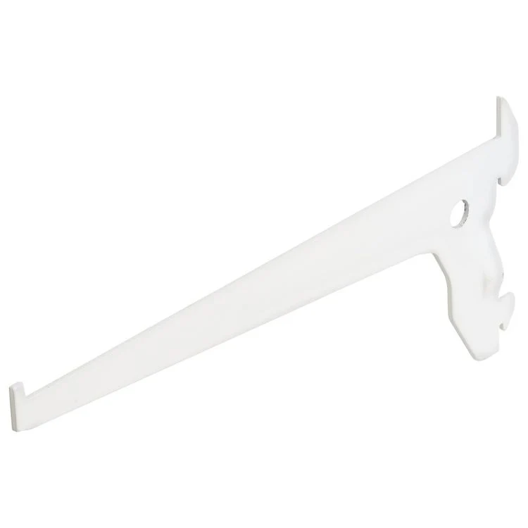 Duraline F-systeem plankendrager enkel metaal wit 20cm