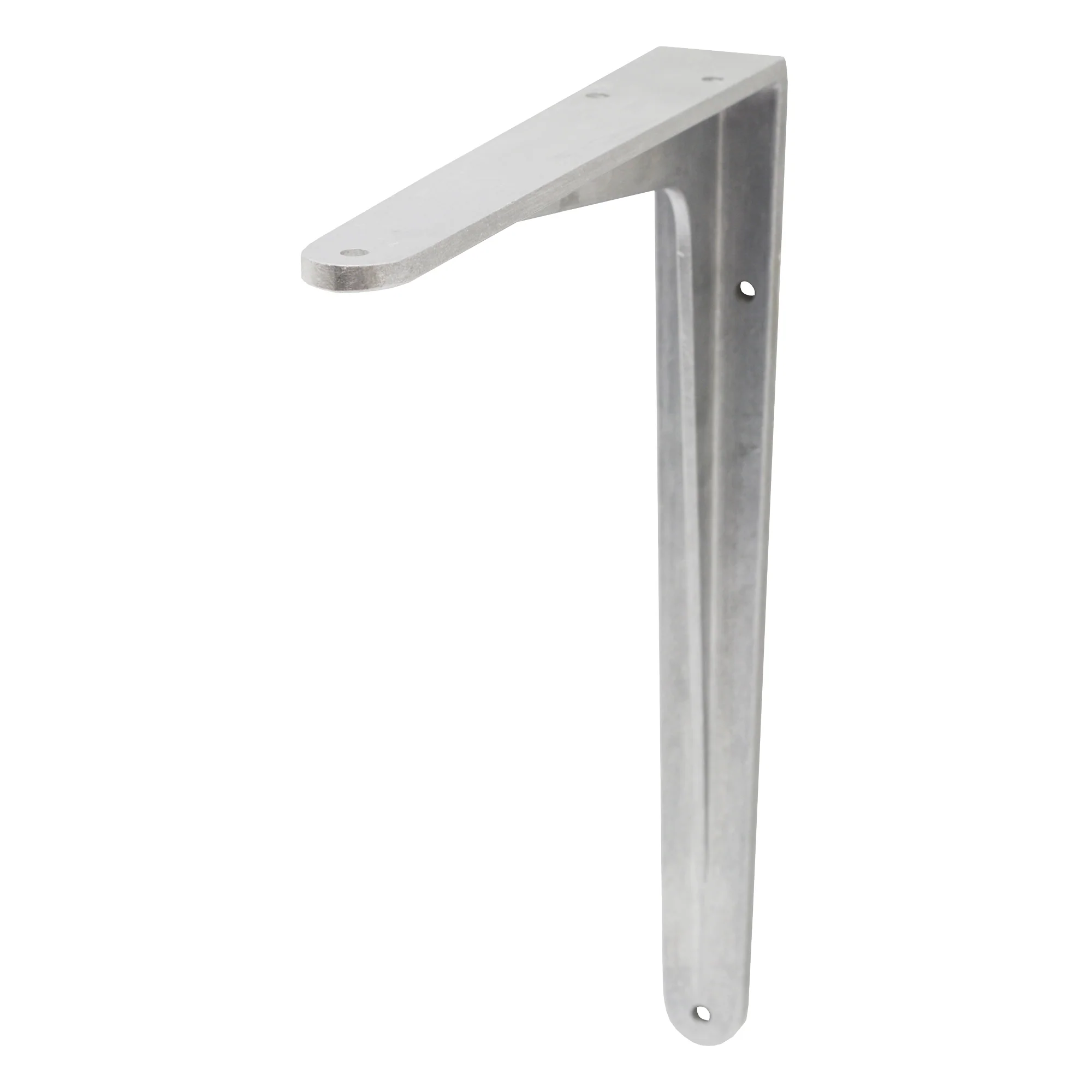 Duraline plankdrager enkel aluminium aluminium 20x17,5cm