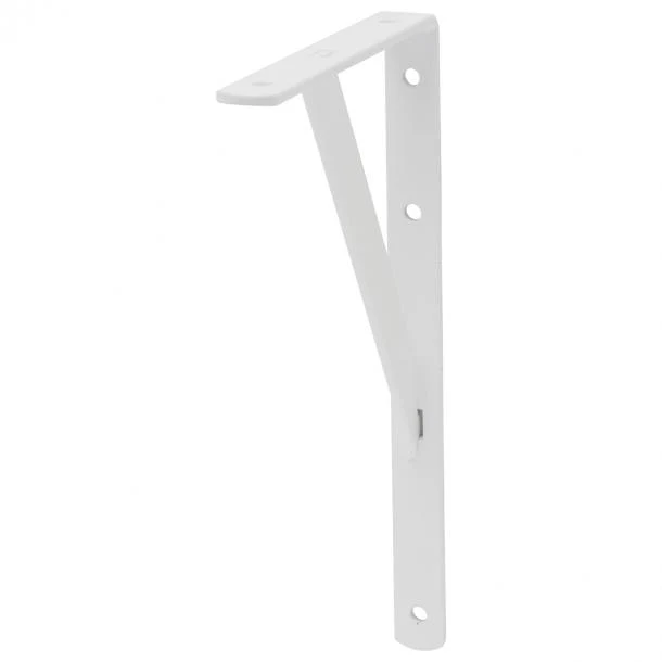 Duraline plankdrager enkel staal wit 15x25cm - Image 2