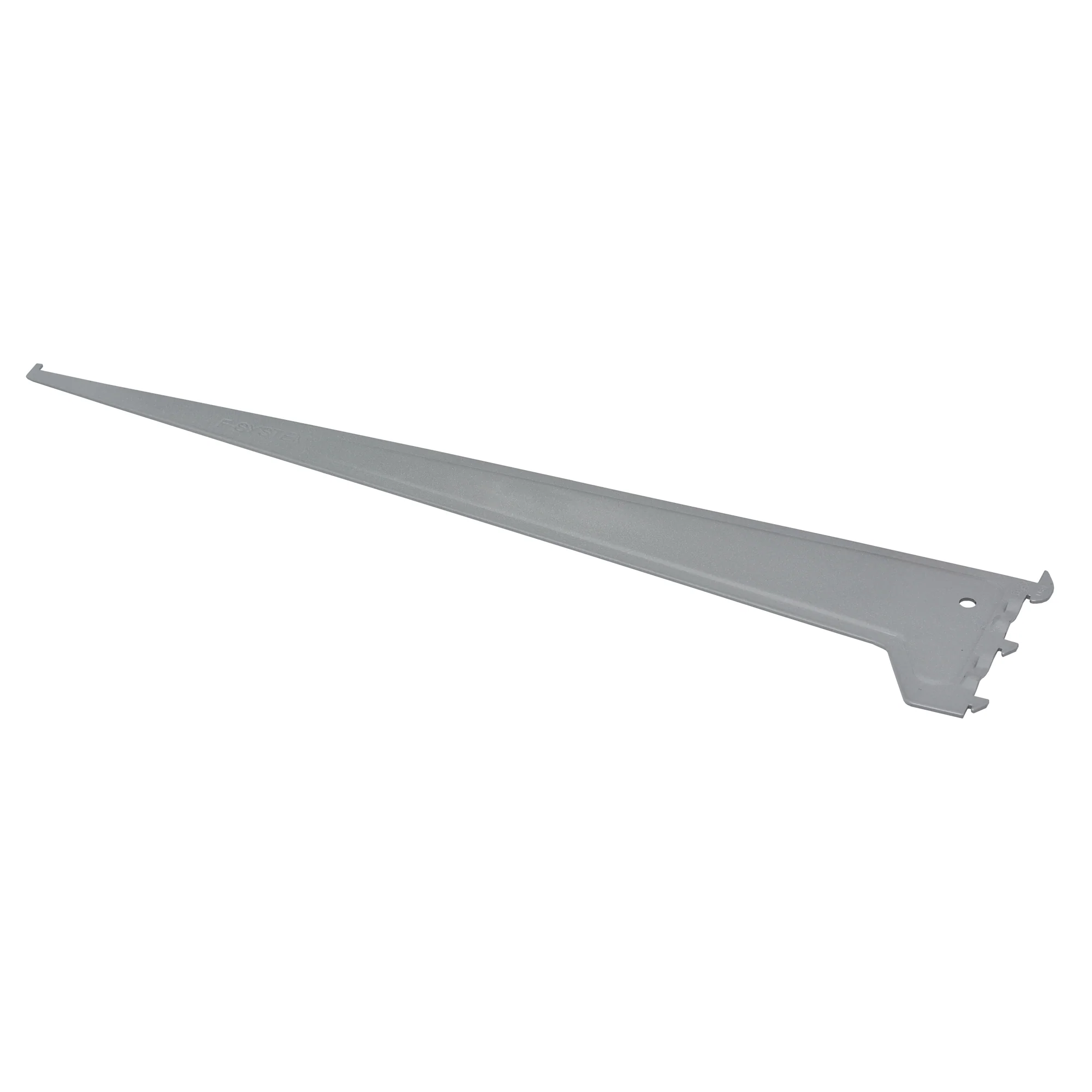 Duraline wandrailbeugel enkel staal mat zilver 60cm