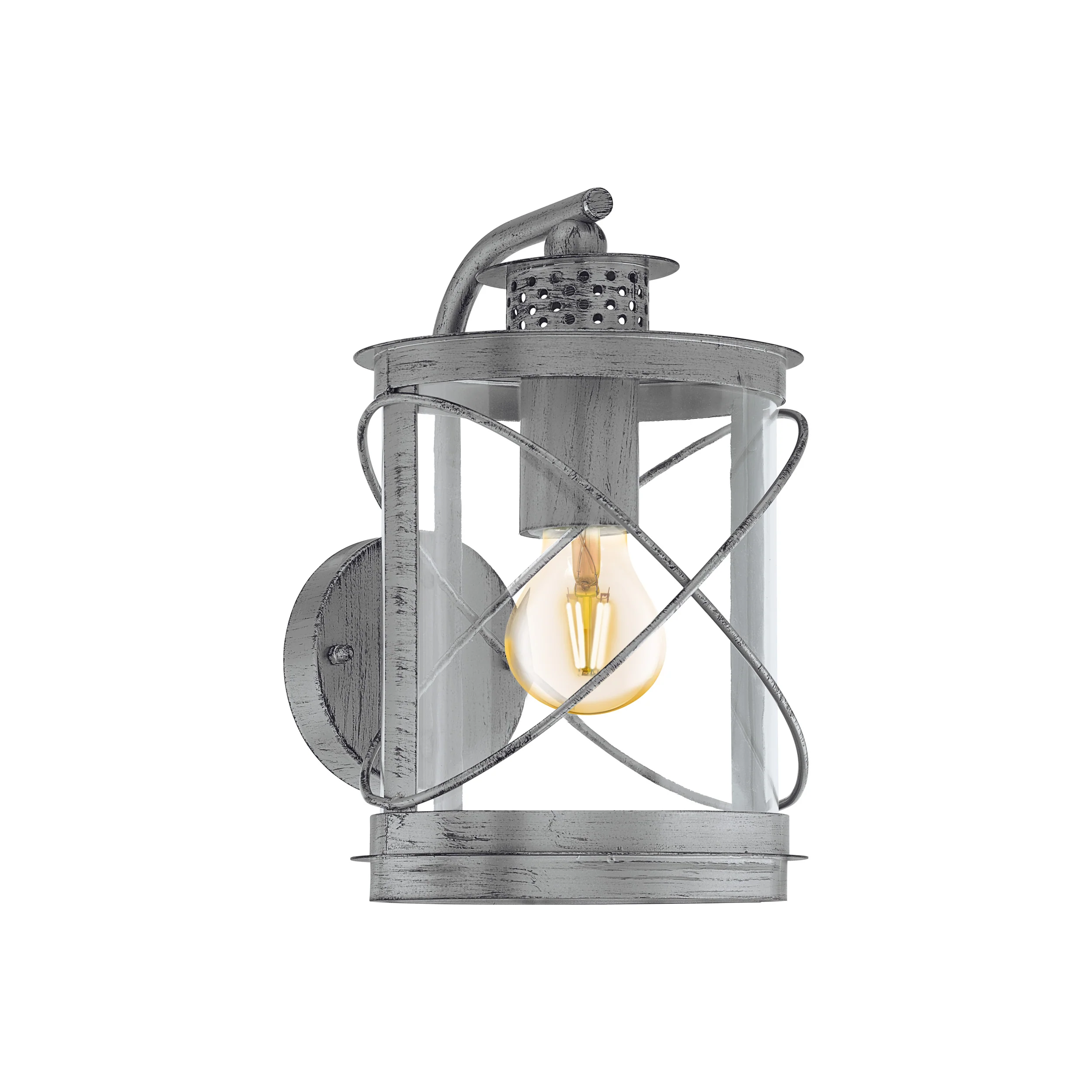 Eglo buitenlamp Hillburn1 antiek zilver