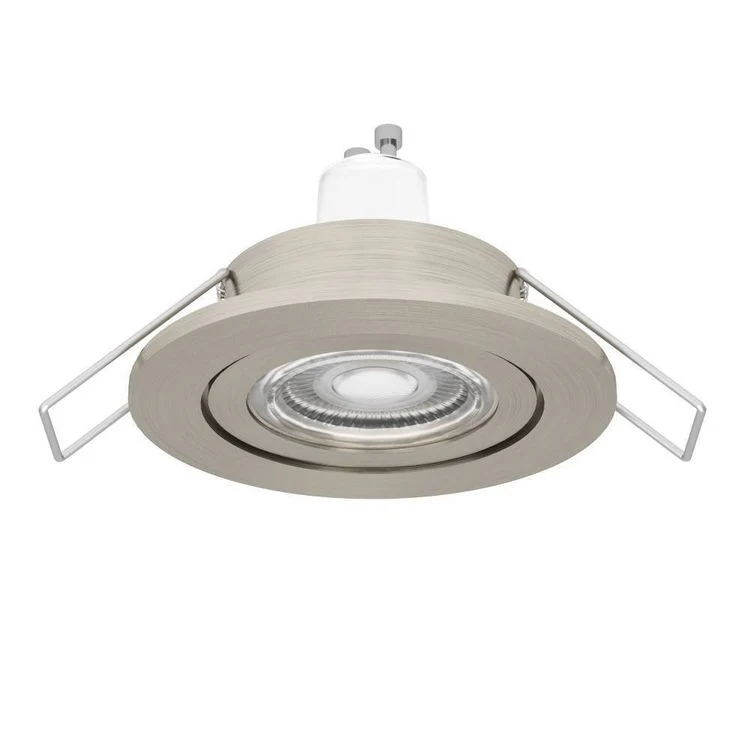 Eglo LED inbouwspot Barranco nikkelmat Ø84mm - Image 2