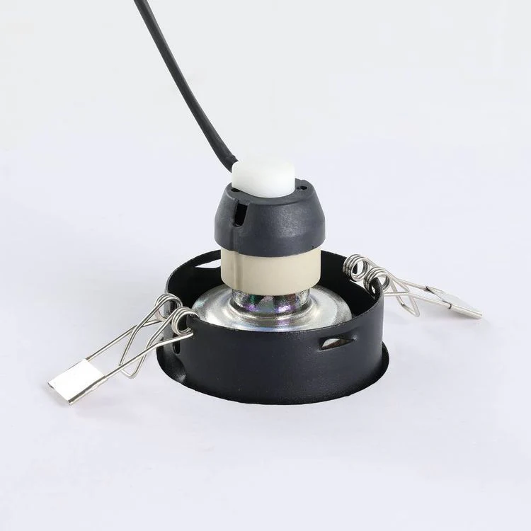 Eglo LED inbouwspot Favazzina zwart Ø88mm set van 3 - Image 2