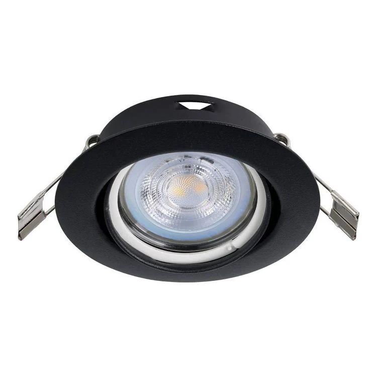Eglo LED inbouwspot Favazzina zwart Ø88mm set van 3 - Image 3