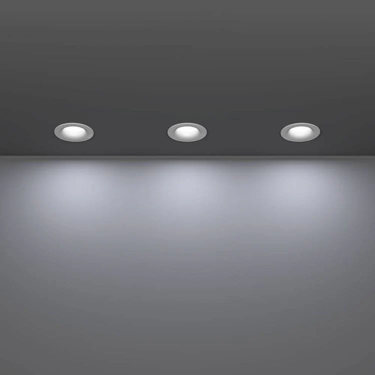 Eglo LED inbouwspot Salabate wit Ø88mm dimbaar set van 3 - Image 5