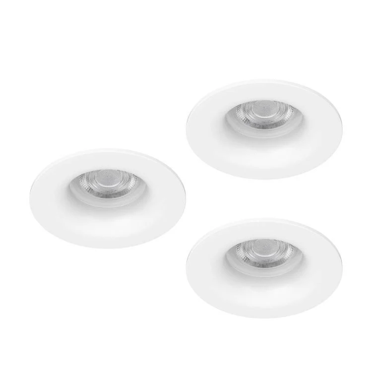 Eglo LED inbouwspot Salabate wit Ø88mm dimbaar set van 3 - Image 9