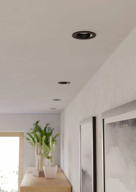 Eglo LED inbouwspot Salabate zwart Ø88mm dimbaar - Image 5