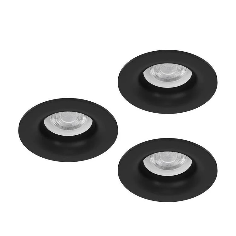 Eglo LED inbouwspot Salabate zwart Ø88mm dimbaar set van 3 - Image 11