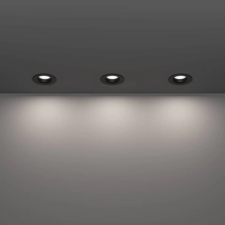Eglo LED inbouwspot Salabate zwart Ø88mm dimbaar set van 3 - Image 6