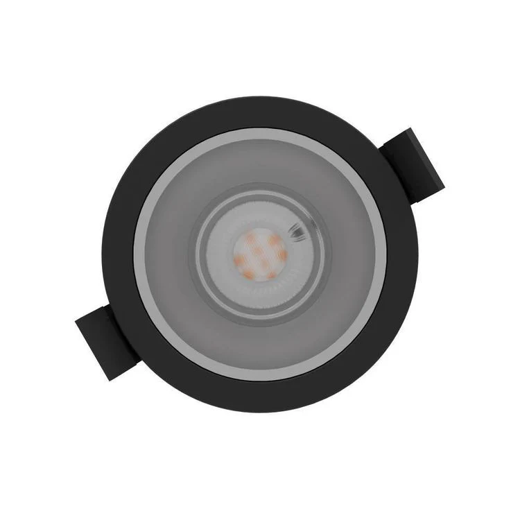 Eglo LED inbouwspot Yebra zwart Ø87mm dimbaar - Image 3
