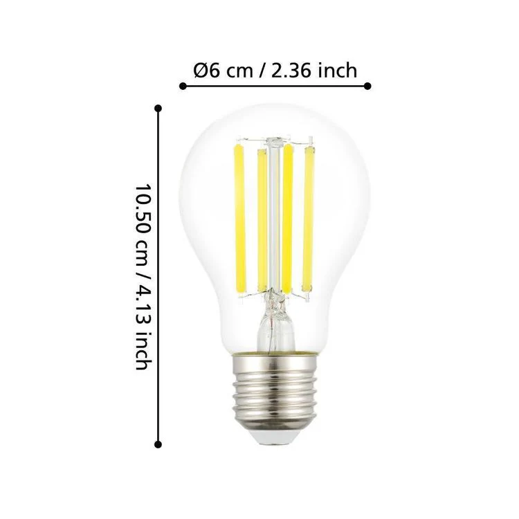 Eglo LED lamp globe E27 wit 4W 806LM - Image 4