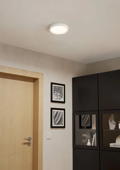 Eglo LED plafondlamp IDUN-E wit ⌀16x3cm wit - Image 3