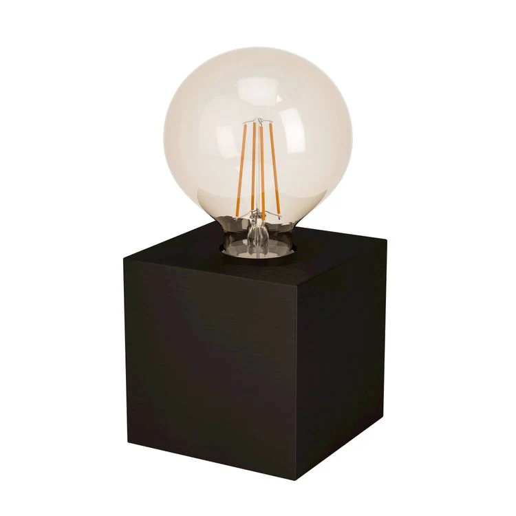Eglo LED tafellamp Prestwick 2 E27 zwart - Image 2
