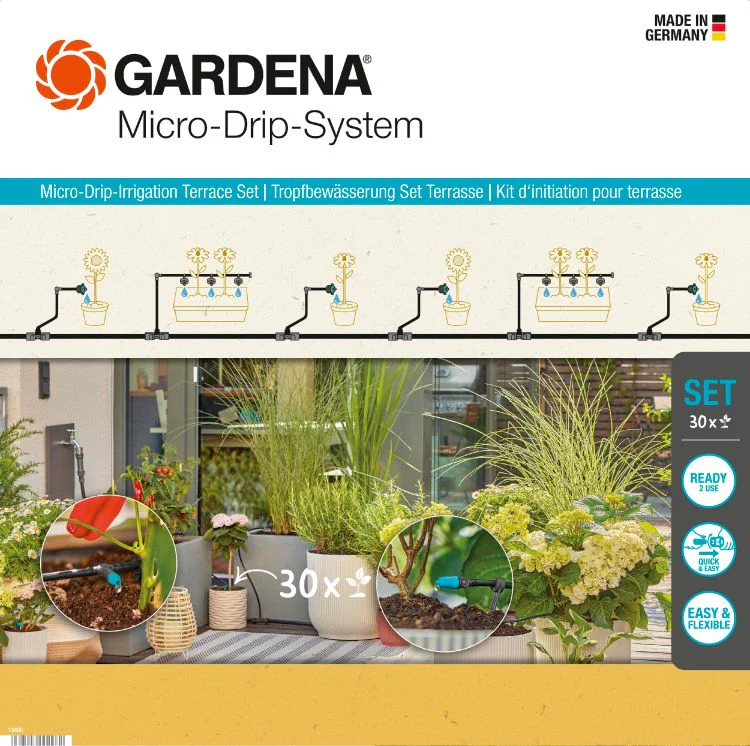 Gardena Micro-Drip-System bewateringsset terras 20m - Image 2
