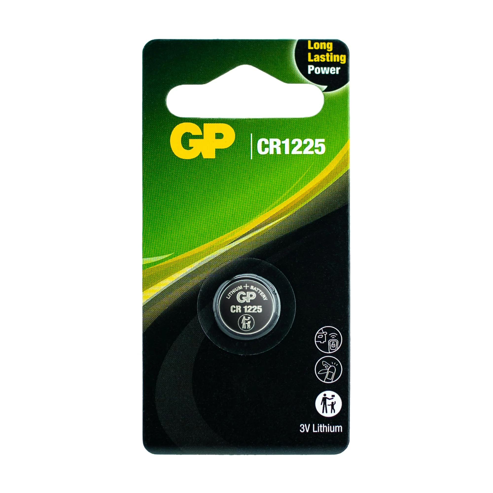 GP knoopcel batterij CR1225 lithium 3V - Image 2