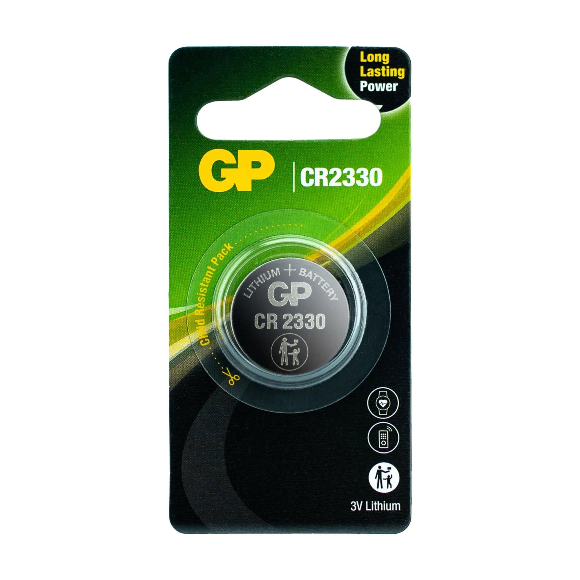 GP knoopcel batterij CR2330 lithium 3V - Image 2