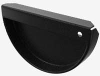 Grovik T150 kopschot aluminium 150mm zilver