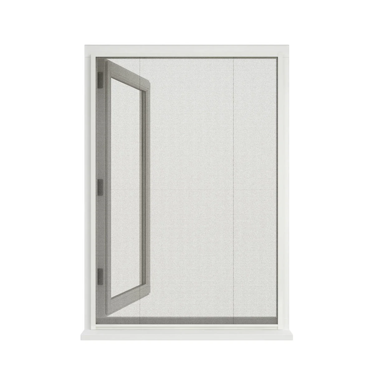 Hamstra Ultra plissé raamhor zwart 103x155cm