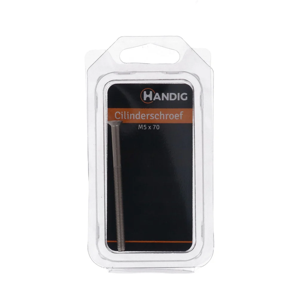 Handig cilinderschroef kruiskop platkop M5x70mm - Image 3
