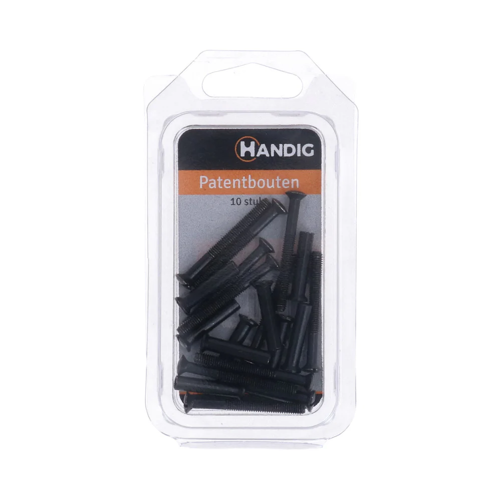 Handig patentbout ijzer 4x38mm zwart 10st - Image 2