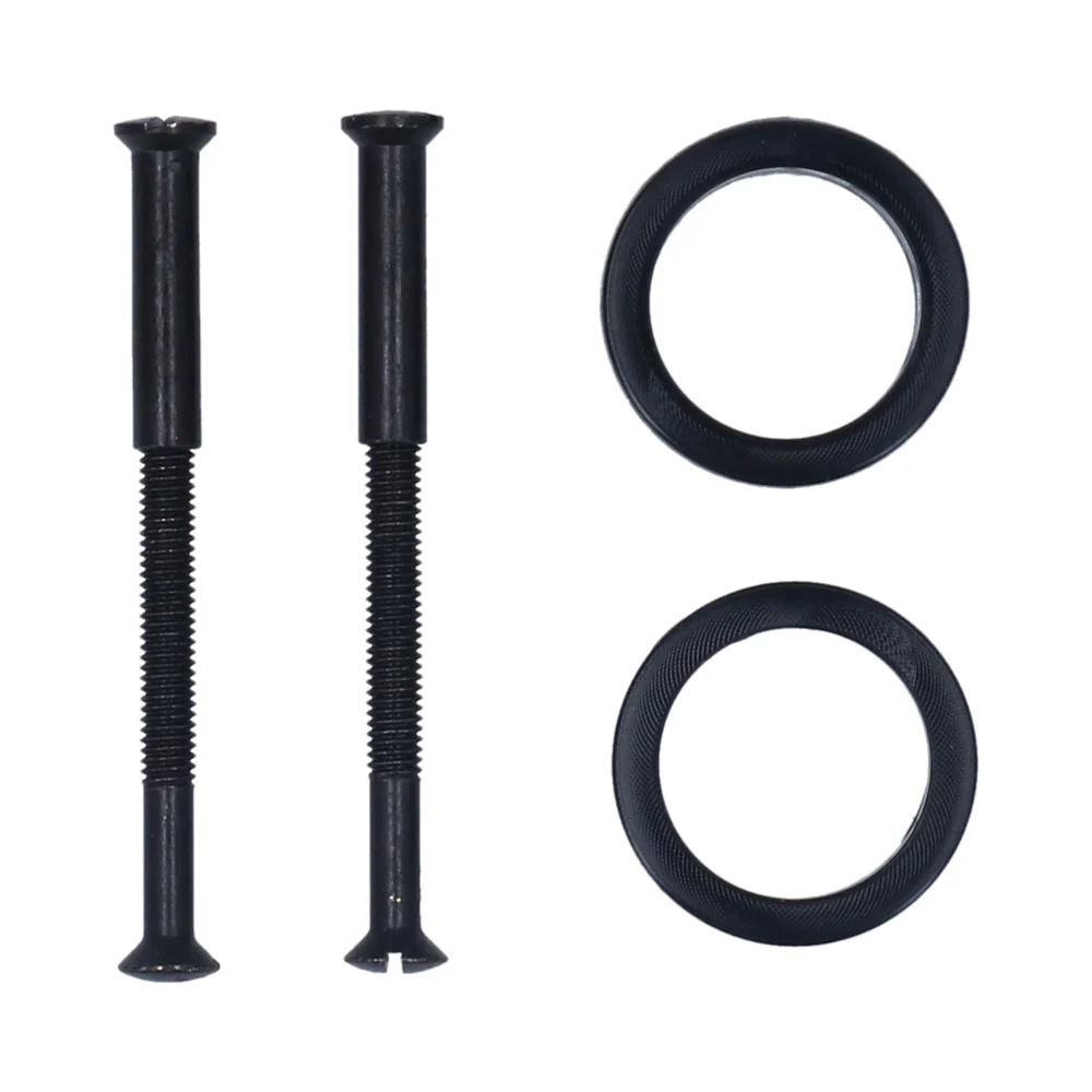 Handig patentbout met krukring ijzer 4x38mm zwart 2st - Image 2