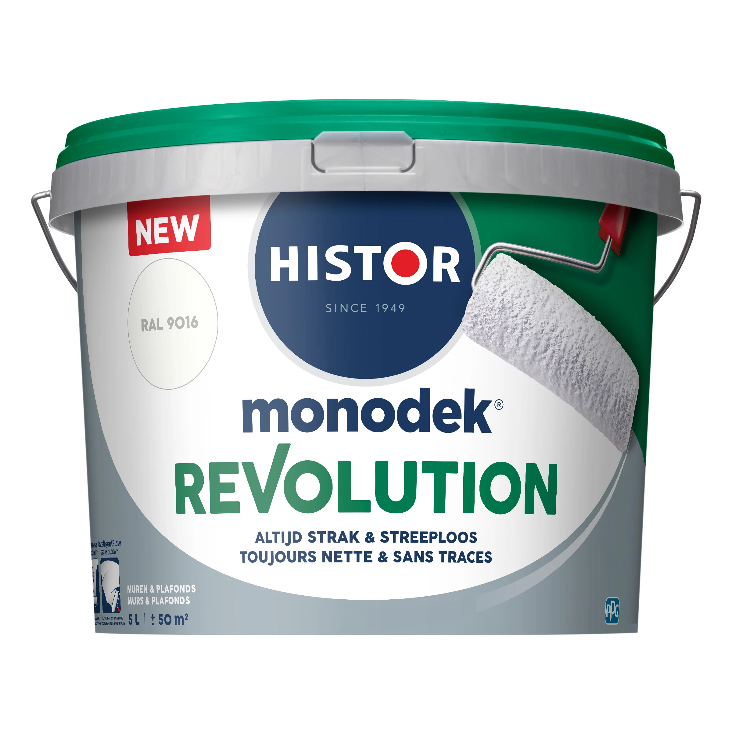 Histor Monodek Revolution muurverf 5 liter - Image 3