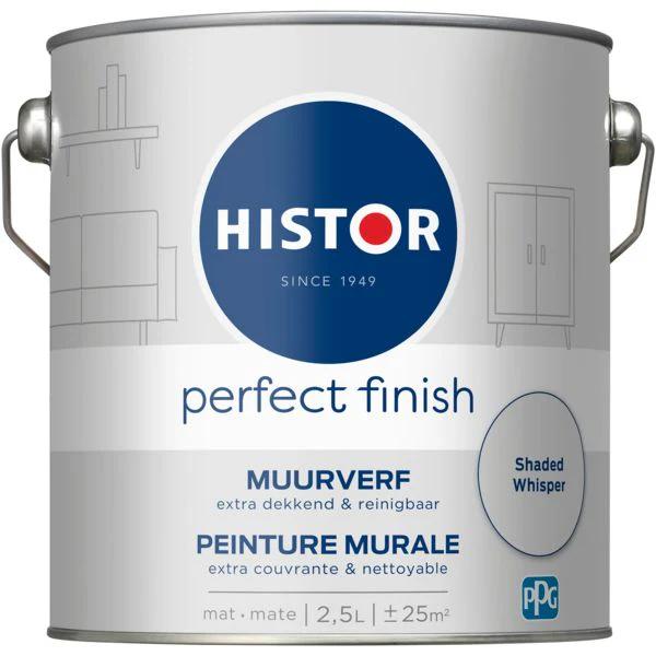 Histor Perfect Finish muurverf - Image 3