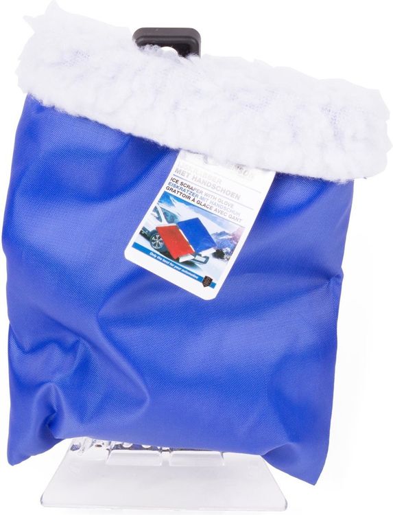 IJskrabber met handschoen kunststof 10cm - Image 3