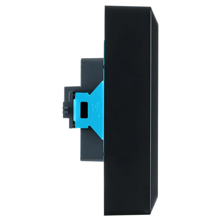 ION Industries inbouw stopcontactdoos 2-voudig randaarde zwart - Image 3