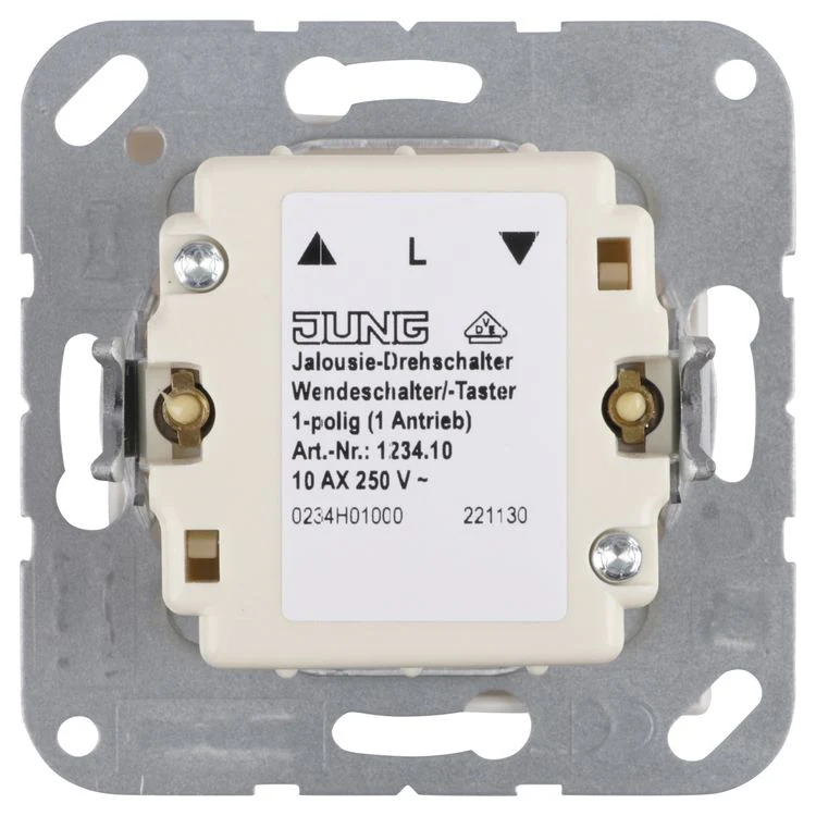 Jung inbouw jaloezieschakelaar polarwit - Image 2