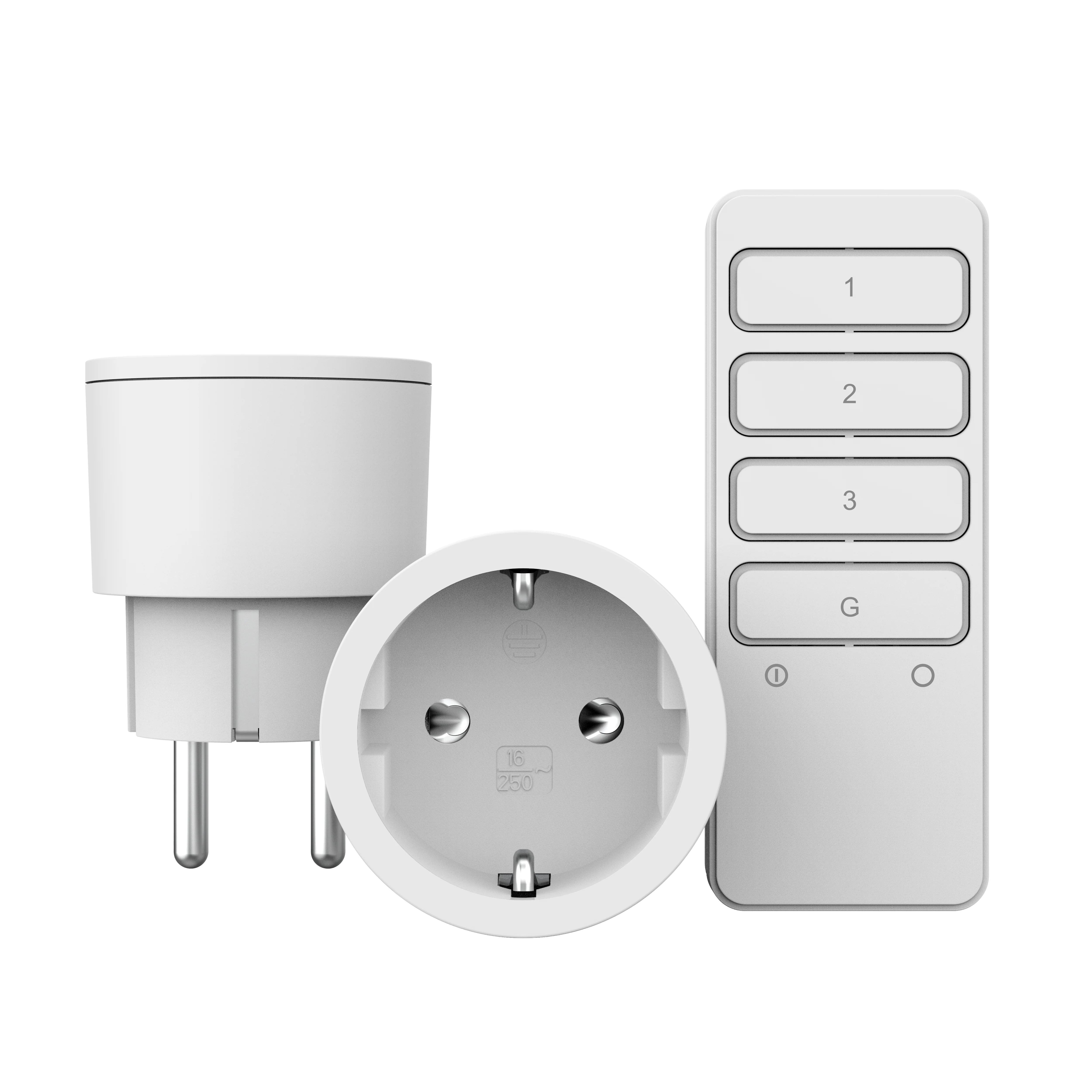 Klik Aan Klik Uit APC2-2300RN wand stekkerschakelaar 70381 wit - Image 2