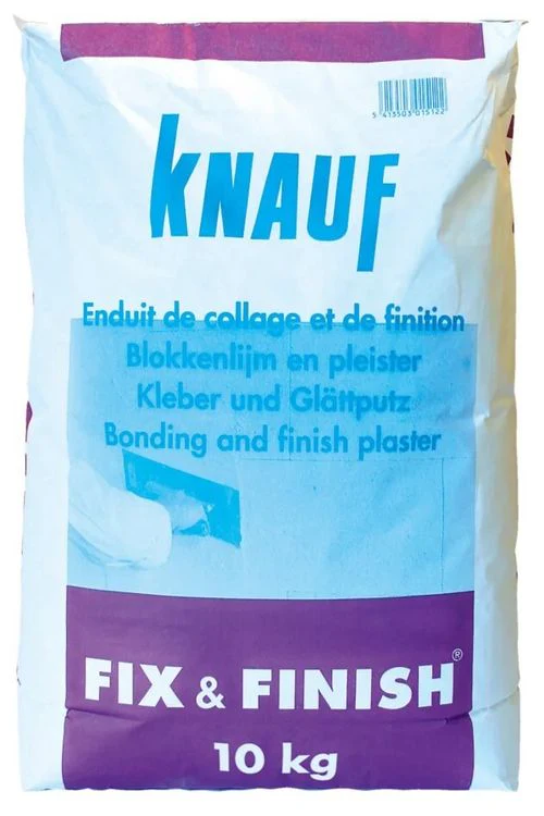 Knauf blokkenlijm en pleistergips wit 10kg - Image 2