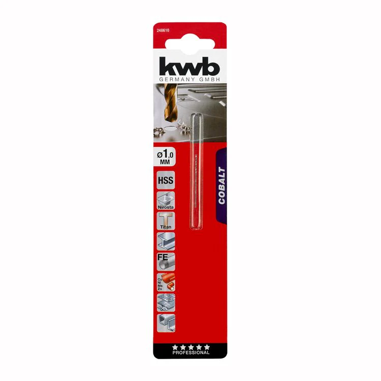 KWB cobalt metaalboor ø1mm - Image 2