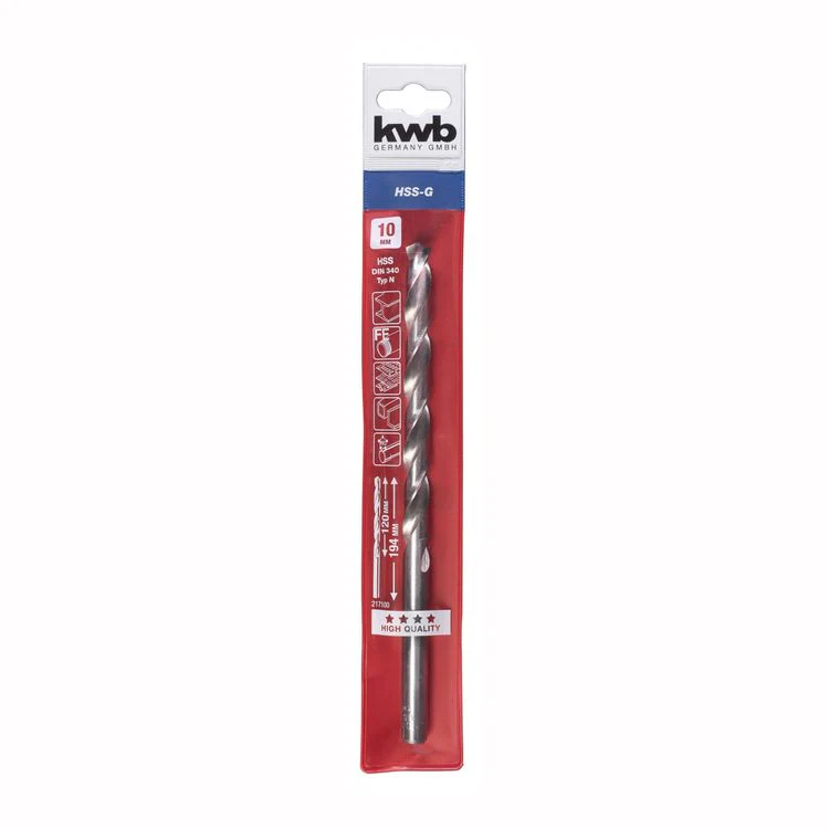 KWB HSS boor incl. etui 10x139mm - Image 2