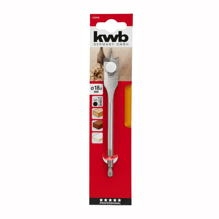 KWB Profi speedboor 6-kant ø18mm - Image 2