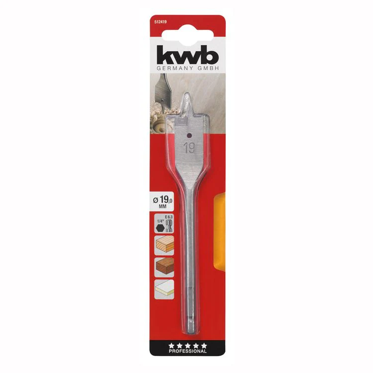 KWB Profi speedboor 6-kant ø19mm - Image 2