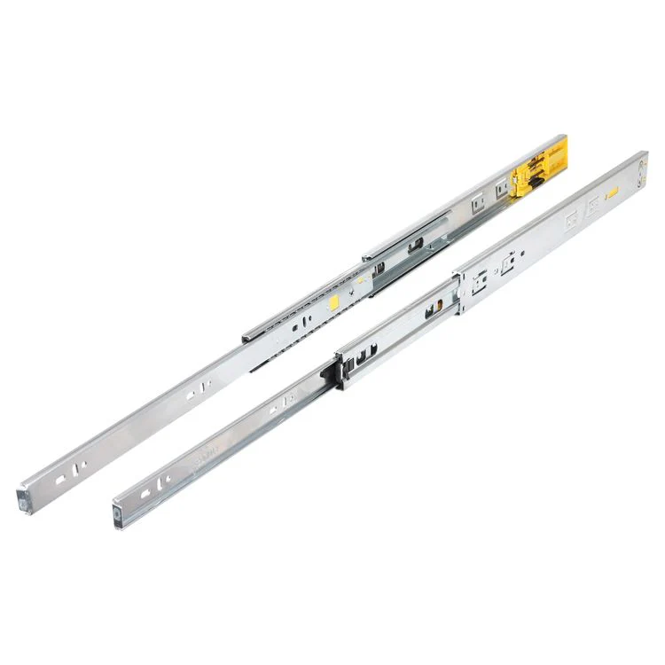 Ladegeleider push to open, softclose chroom 30cm 2st - Image 4