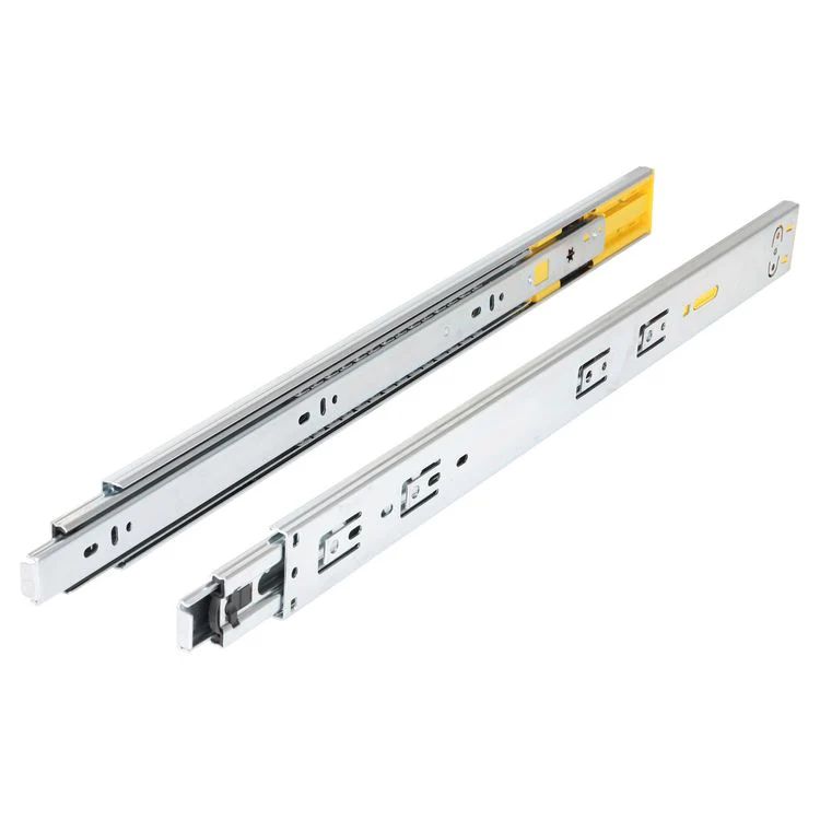 Ladegeleider push to open, softclose chroom 35cm 2st - Image 2